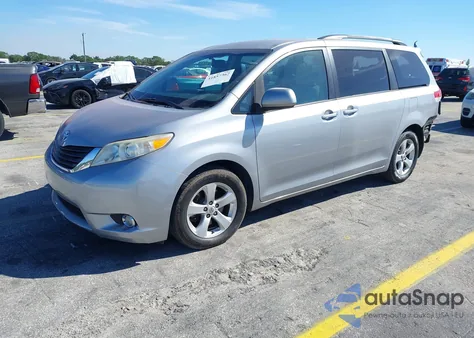 2012 Toyota Sienna Le V6 8 Passenger from USA, damaged, VIN 5TDKK3DC6CS189747